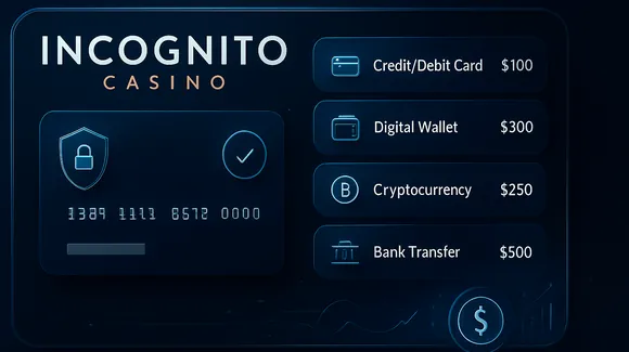 Incognito Casino First Deposit Bonus
